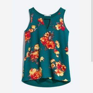 41 Hawthorn Embry Mixed Material Top